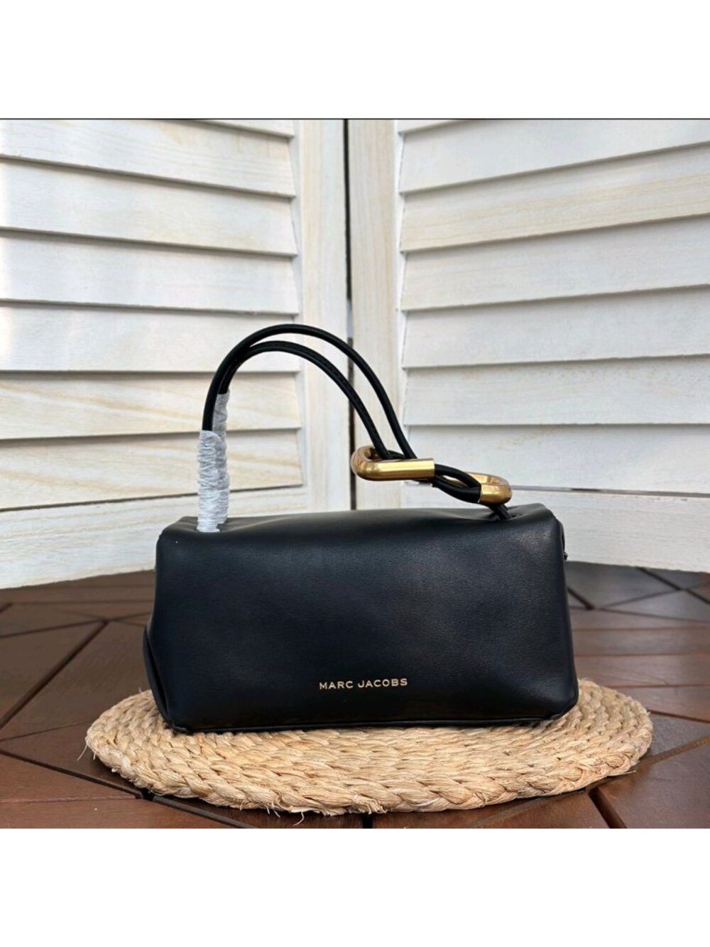Marc Jacobs The Mini Dual Top Handle Bag Black OS - Picture 14 of 14